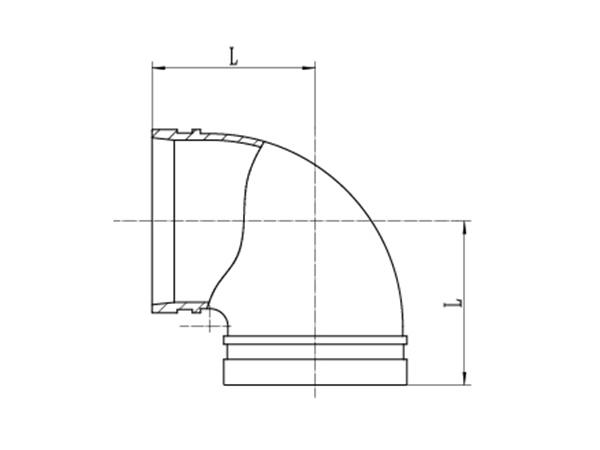 Codo 90°
